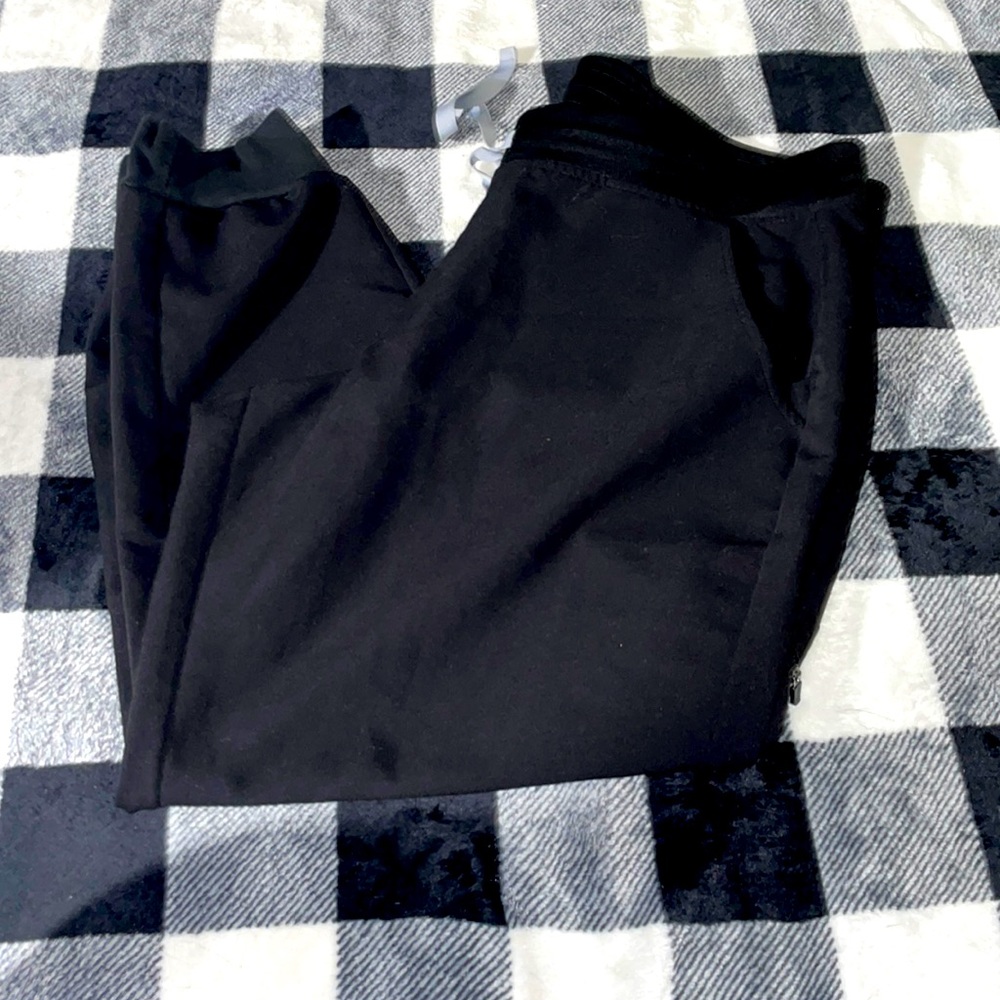 Figs Technical Collection Cropped Black Pants Xl - image 1